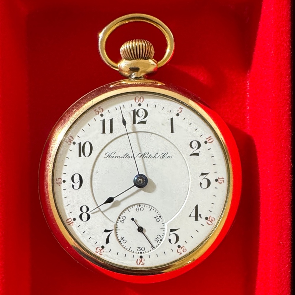 Hamilton Union Special Pocket Watch 17J Grade 926 Year 1904